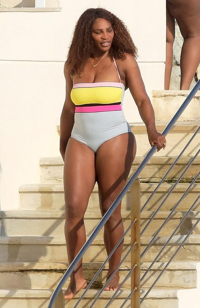 Serena Williams beach swimsuit