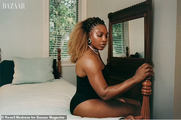 Serena Williams stun on the cover of Harper's Bazaa