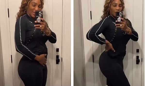 Serena Williams tummy pregnancy