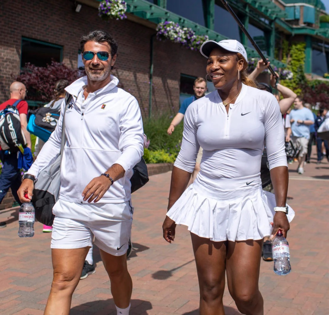 Serena Williams and Patrick Mouratoglou pics
