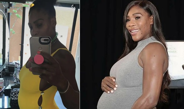 Serena Williams pregnant pics