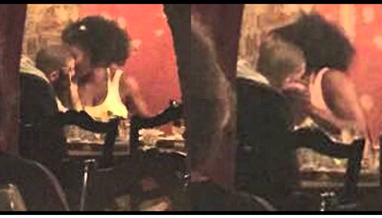 Drake Kissing Serena Williams During Romantic Dinner outing