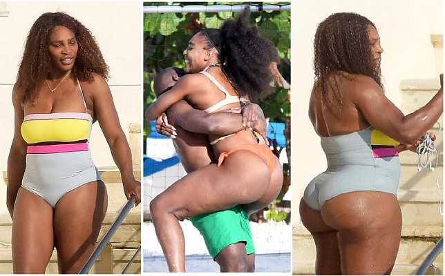 Serena Williams Flaunts Massive Body In Bikini