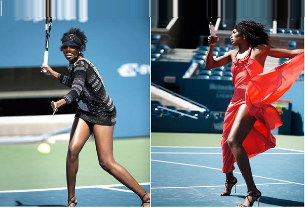 Venus Williams Tennis Fashion Match