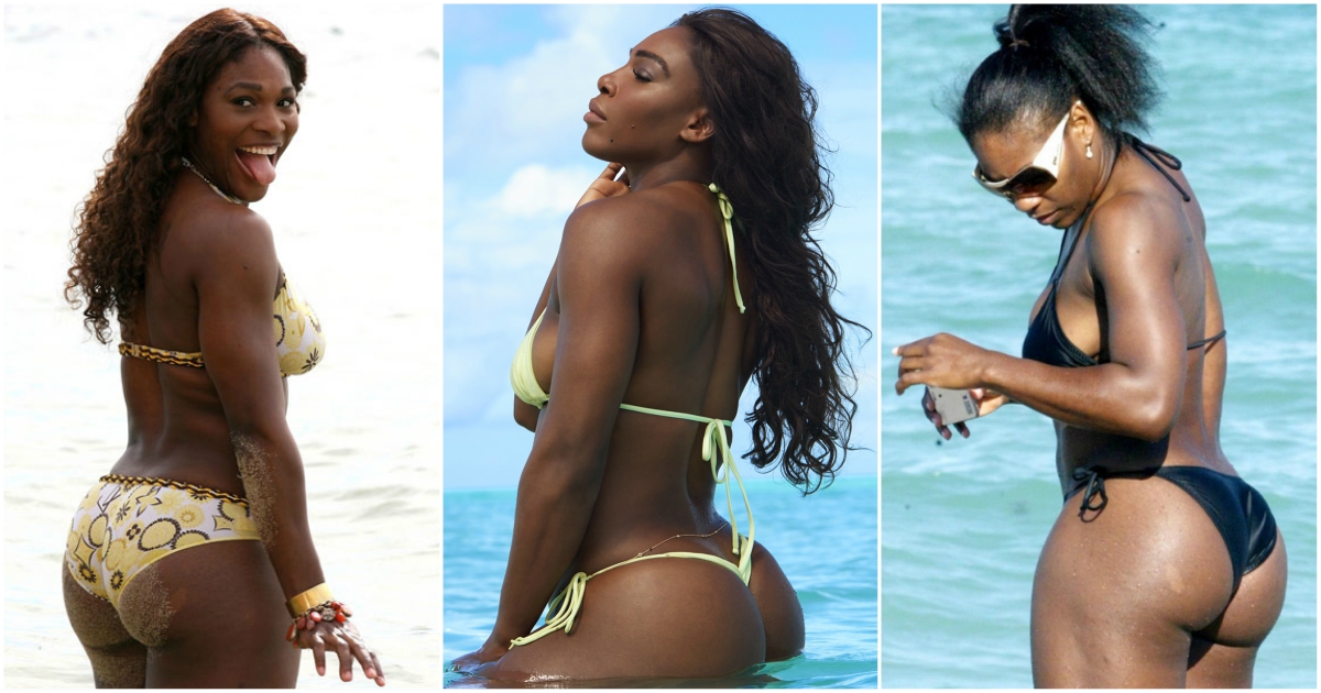 Serena Williams provides the perfect.