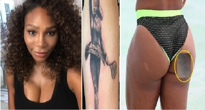 Serena Williams loves to show some of her skin for everyone
